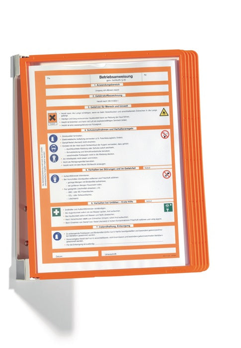 DURABLE Wandhalter  5 Sichttafeln ( 9000492452 )