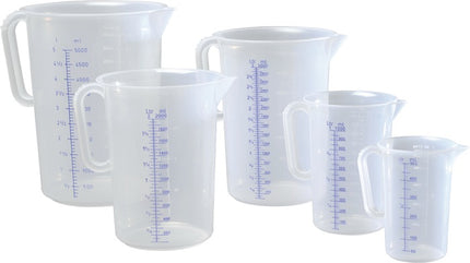 Caraffa dosatrice HÜNERSDORFF 2000 ml in polipropilene trasparente ( 9000495152 )