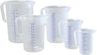 Caraffa dosatrice HÜNERSDORFF 2000 ml in polipropilene trasparente ( 9000495152 )