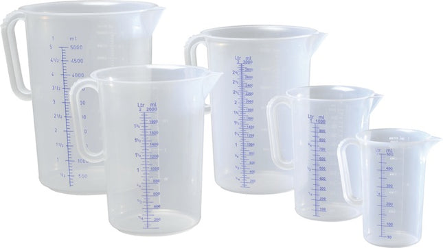 Caraffa dosatrice HÜNERSDORFF 2000 ml in polipropilene trasparente ( 9000495152 )