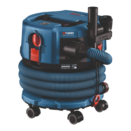 Bosch GAS 18V-12 MC Aspiratore professionale a batteria BITURBO Brushless ( 06019K2000 ) + accessori - senza batteria, senza caricabatterie