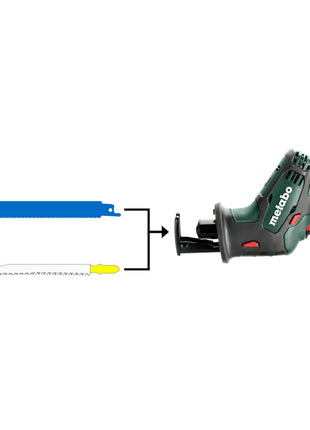 Metabo SSE 18 LTX Compact Akku Reciprosge Sbelsge 18 V 13 mm ( 602266890 ) Solo - sans batterie, sans chargeur