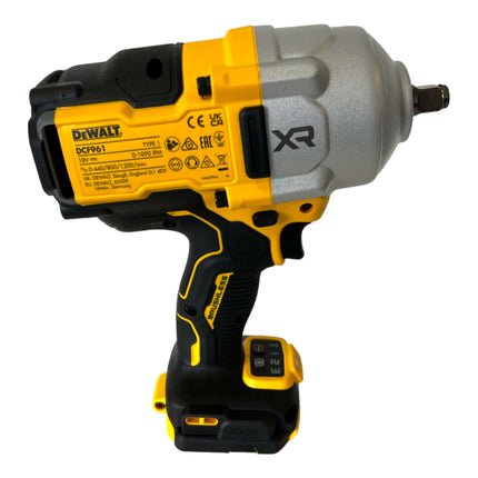 DeWalt DCF 961 NT Clé à choc sans fil 18 V 1632 Nm 1/2'' Brushless + TSTAK - sans batterie, sans chargeur