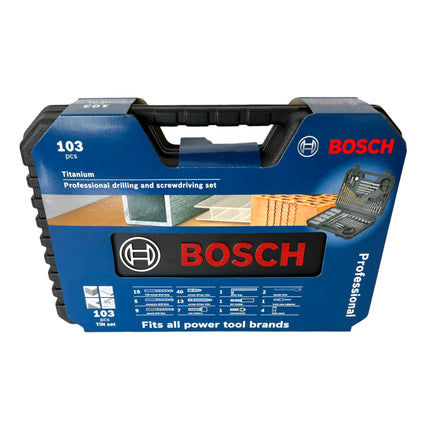 Set di punte per trapano e avvitatore Bosch Titanium Pro 103 pezzi ( 2608594070 )