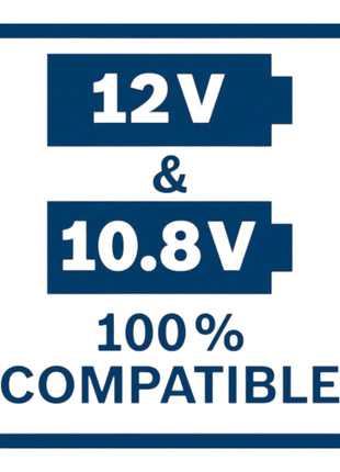 Bosch GWG 12V-50 S Professional Meuleuse droite sans fil 12 V 6 mm Brushless + 2x batterie 3,0 Ah + chargeur