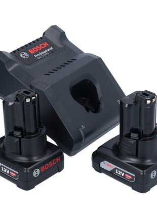 Bosch GWG 12V-50 S Professional cordless straight grinder 12 V 6 mm brushless + 2x rechargeable battery 6.0 Ah + charger