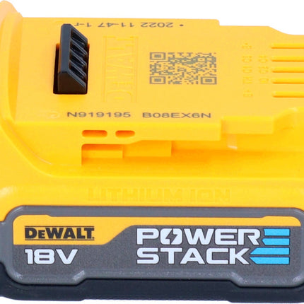 DeWalt DCF 891 NT Akku Schlagschrauber 18 V 1084 Nm 1/2" Brushless + 1x Powerstack Akku 1,7 Ah + TSTAK - ohne Ladegerät