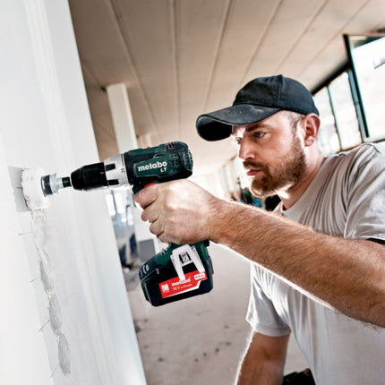 Metabo BS 18 LT trapano avvitatore a batteria 18 V 60 Nm + 1x batteria ricaricabile 2,0 Ah + caricatore + metaBOX