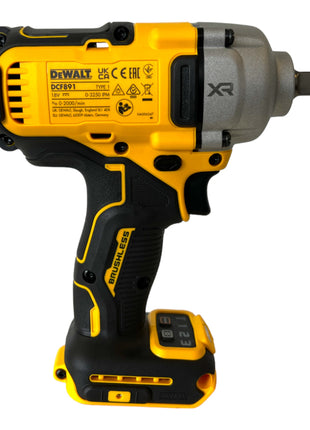 DeWalt DCF 891 E1T Clé à choc 18 V 1084 Nm 1/2'' Brushless + 1x batterie Powerstack 1,7 Ah + chargeur + TSTAK