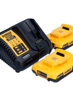 DeWalt DCF 891 D2T Clé à choc 18 V 1084 Nm 1/2'' Brushless + 2x batterie 2,0 Ah + chargeur + TSTAK