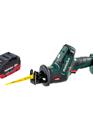 Metabo SSE 18 LTX Sega alternativa compatta a batteria 18 V 13 mm + 1x batteria LiHD 5,5 Ah - senza caricatore