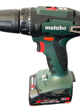 Zestaw akumulatorowych wiertarko-wkrętarek Metabo BS 18 18 V 48 Nm ( 602207580 ) + 1x akumulator 2,0 Ah + ładowarka + pojemnik na bity + torba