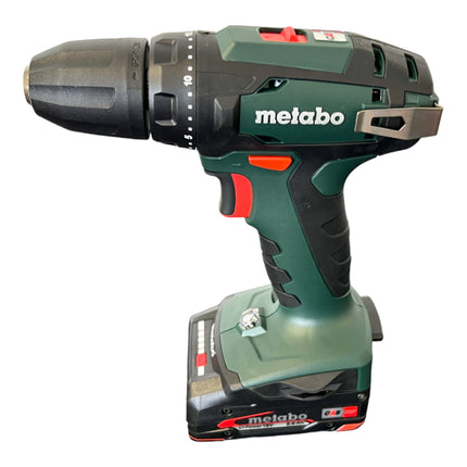 Set di trapani avvitatori a batteria Metabo BS 18 18 V 48 Nm ( 602207580 ) + 1x batteria ricaricabile 2,0 Ah + caricabatterie + cassetta portapunte + borsa