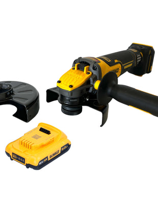 DeWalt DCG 416 VS N Akku Winkelschleifer 18 V 125 mm Brushless + 1x Akku 2,0 Ah - ohne Ladegerät