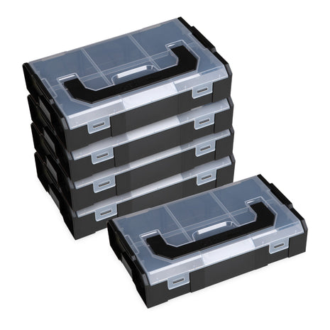 L-BOXX ProClick Set 7 - 5x L-BOXX Mini lid transparent ( 5x 6100000324 )