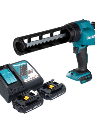 Makita DCG 180 RY akumulatorowy pistolet do uszczelniania 18 V + 2x akumulator 1,5 Ah + ładowarka