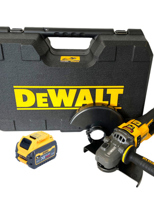 Akumulatorowa szlifierka kątowa DeWalt DCG 460 NK 54 V FlexVolt 230 mm bezszczotkowa + 1x akumulator 6,0 Ah + walizka - bez ładowarki