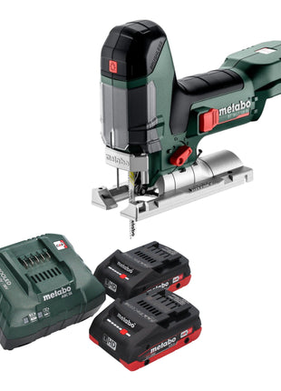 Metabo ST 18 LT 130 BL cordless jigsaw 18 V 130 mm brushless + 2x LiHD battery 4.0 Ah + charger