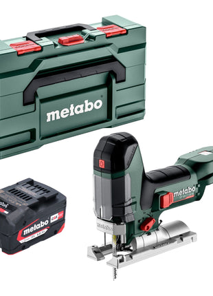 Metabo ST 18 LT 130 BL cordless jigsaw 18 V 130 mm brushless + 1x battery 4.0 Ah + metabox - without charger