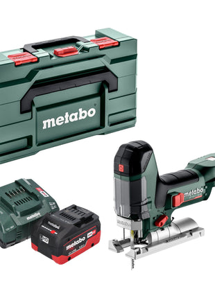 Metabo ST 18 LT 130 BL cordless jigsaw 18 V 130 mm brushless + 1x LiHD battery 5.5 Ah + charger + metabox