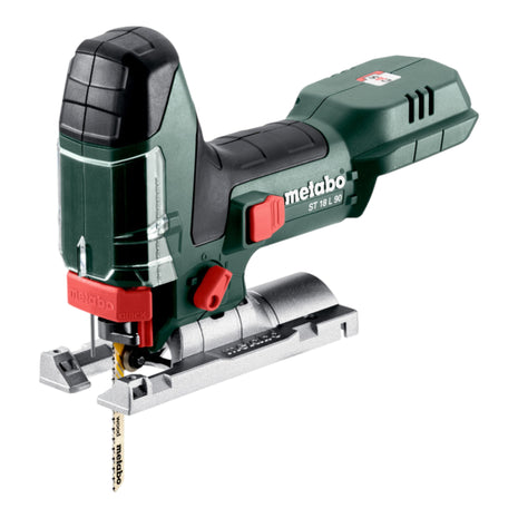Metabo ST 18 L 90 seghetto alternativo a batteria 18 V 90 mm + 2x batteria 2,0 Ah + caricatore + metabox