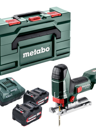 Metabo ST 18 L 90 cordless jigsaw 18 V 90 mm + 2x battery 4.0 Ah + charger + metabox