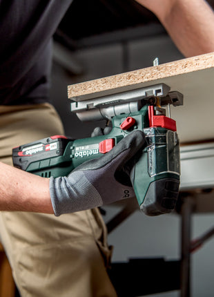 Metabo ST 18 L 90 cordless jigsaw 18 V 90 mm + 2x LiHD battery 5.5 Ah + charger + metabox