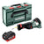 Metabo SSEP 18 LT Scie sabre sans fil 18 V 32 mm + 1x batterie LiHD 8,0 Ah + Metabox - sans chargeur