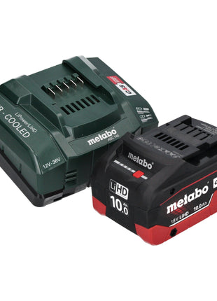 Metabo SSEP 18 LT BL cordless reciprocating saw 18 V 32 mm brushless + 1x LiHD battery 10.0 Ah + charger + metabox