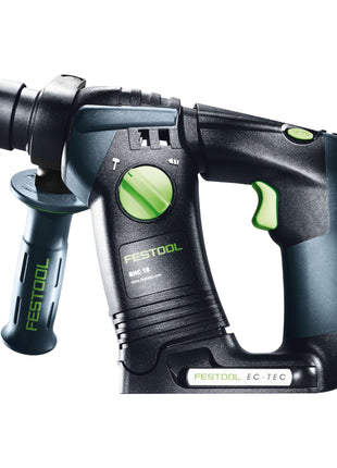 Festool BHC 18-Basic cordless hammer drill 18 V 1.8 J SDS Plus Brushless + 1x rechargeable battery 5.0 Ah + quick charger + systainer