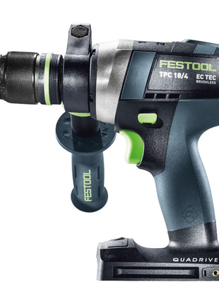 Festool TPC 18 4 I Basic Set Akku Schlagbohrschrauber 18 V 75 Nm Brushless 1x Akku 5 0 Ah Schnellladegeraet Systainer 4 - toolbrothers