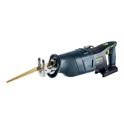 Festool RSC 18 EB-Basic Scie sabre sans fil 18 V Brushless + 2 batteries 4,0 Ah + chargeur rapide + Systainer