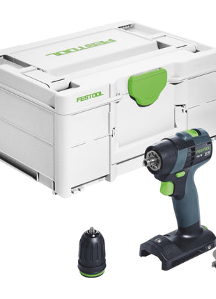 Festool TXS 18-Basic cordless drill driver 18 V 40 Nm brushless + 1x rechargeable battery 4.0 Ah + quick charger + systainer