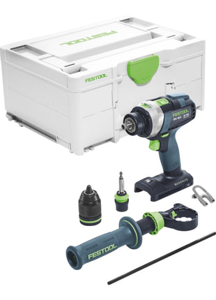 Festool TPC 18/4 I-Basic trapano a percussione a batteria 18 V 75 Nm + 1x batteria ricaricabile 5,0 Ah + caricatore rapido + systainer
