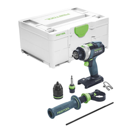 Festool TPC 18/4 I-Basic trapano a percussione a batteria 18 V 75 Nm + 2x batteria ricaricabile 5,0 Ah + caricatore rapido + systainer