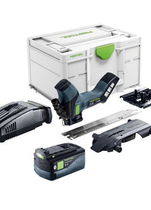 Festool ISC 240 EB-Basic cordless insulation saw 18 V 240 mm + 1x rechargeable battery 5.0 Ah + quick charger + Systainer