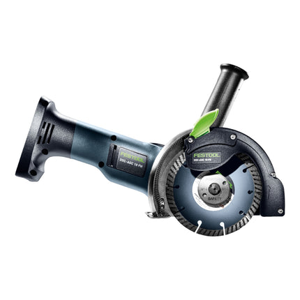 Festool DSC-AGC 18-125 FH EB-Basic sistema di taglio a mano libera a batteria 18 V 125 mm brushless + 1x batteria ricaricabile 5,0 Ah + caricatore rapido + systainer