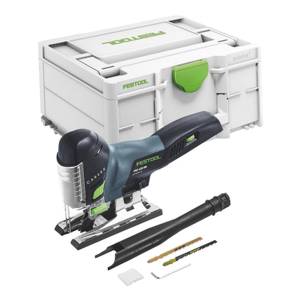 Festool CARVEX PSC 420 EB-Basic Scie sauteuse pendulaire sans fil 18 V 120 mm Brushless + 1x batterie 4,0 Ah + chargeur rapide + Systainer