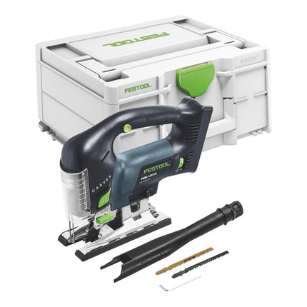 Festool CARVEX PSBC 420 Basic seghetto alternativo a pendolo a batteria 18 V 120 mm brushless + 2x batteria ricaricabile 8,0 Ah + caricatore rapido + Systainer