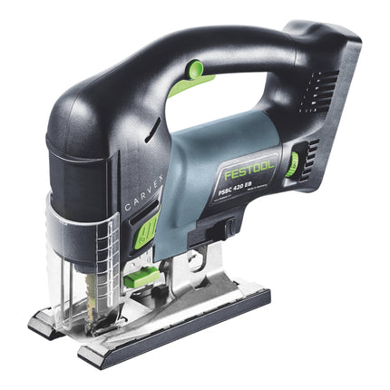 Festool CARVEX PSBC 420 Basic seghetto alternativo a pendolo a batteria 18 V 120 mm brushless + 2x batteria ricaricabile 8,0 Ah + caricatore rapido + Systainer