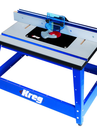 Kreg PRS2100 Mesa móvil de precisión para todas las fresadoras con 115 mm de distancia entre agujeros