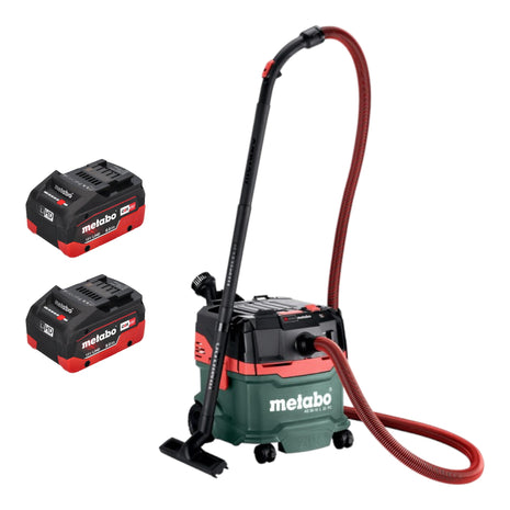Metabo AS 36 18 L 20 PC cordless wet/dry vacuum cleaner 36 V ( 2x 18 V ) 20 L + 2x LiHD battery 8.0 Ah - without charger