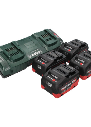 Metabo AS 36 18 L 20 PC cordless wet/dry vacuum cleaner 36 V ( 2x 18 V ) 20 L + 4x LiHD battery 8.0 Ah + double charger