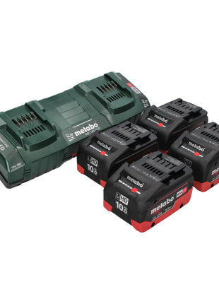 Metabo AS 36 18 L 20 PC cordless wet/dry vacuum cleaner 36 V ( 2x 18 V ) 20 L + 4x LiHD battery 10.0 Ah + double charger