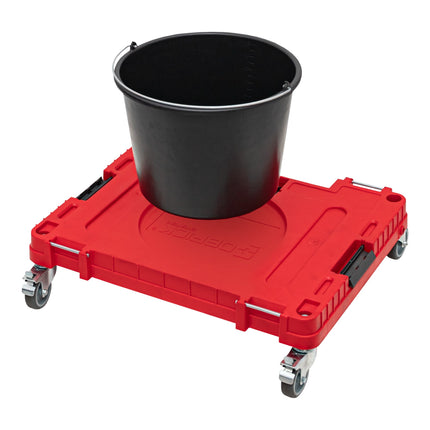 Qbrick System ONE piattaforma di trasporto 2.0 Workshop RED Ultra HD 625 x 503 x 160 mm 120 kg con ruote girevoli in metallo e freno