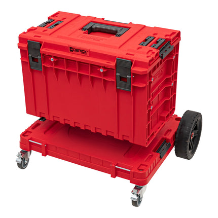 Qbrick System ONE piattaforma di trasporto 2.0 Allterrain RED Ultra HD 750 x 542 x 223 mm 120 kg con ruote girevoli in metallo e freno