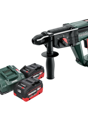 Martello combinato a batteria Metabo KH 18 LTX 24 18 V 2,1 J SDS Plus + 2x batteria LiHD 5,5 Ah + caricatore