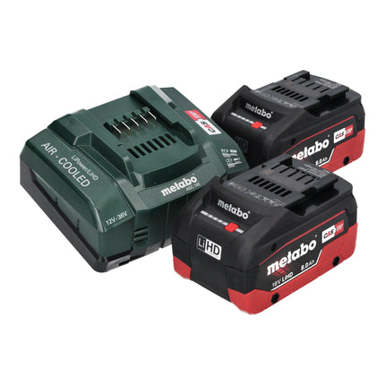Metabo KH 18 LTX 24 Marteau combiné sans fil 18 V 2,1 J SDS Plus + 2x batterie LiHD 8,0 Ah + chargeur