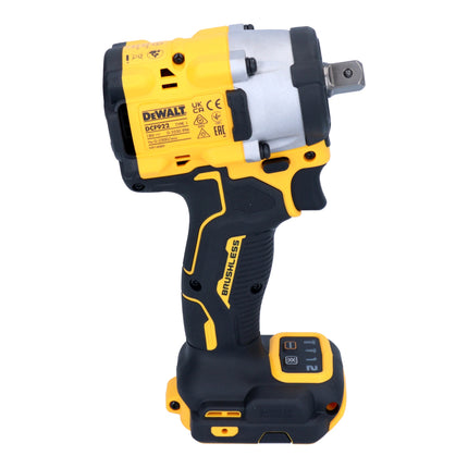 Avvitatore a impulsi a batteria DeWalt DCF 922 H2 18 V 406 Nm 1/2" brushless + 2x batteria Powerstack 5,0 Ah + caricabatterie