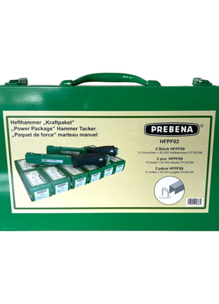 Prebena metal transport case 430 x 255 x 110 mm + universal foam insert